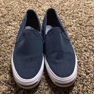 Woman’s size 10.5 slip on converse *NEVER WORN*